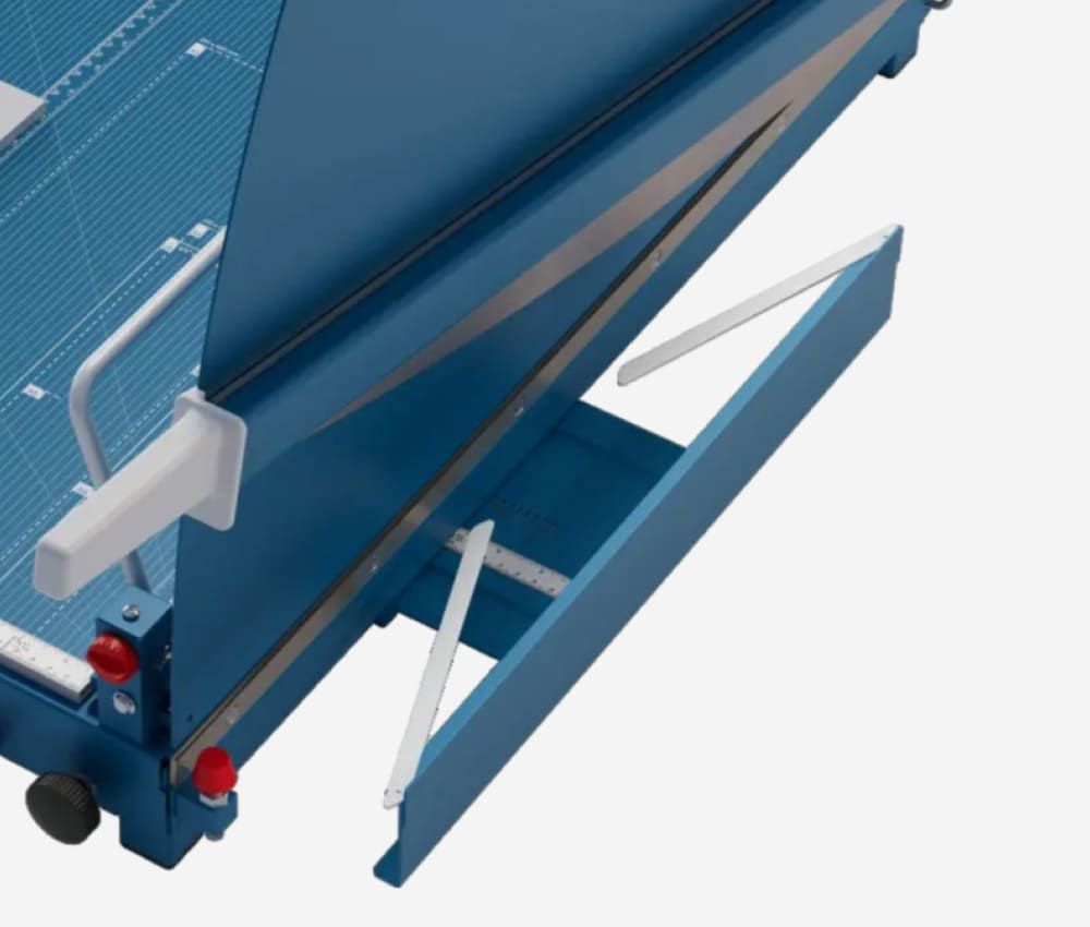 Butée avant extractible de la cisaille 519 DAHLE