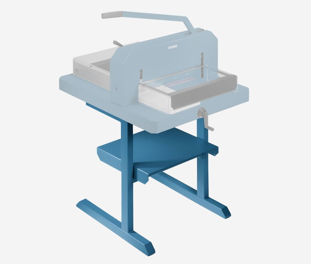 Pieds support du massicot manuel A3 846 sur stand DAHLE