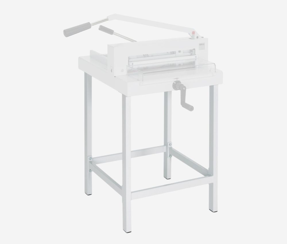 Pieds support du massicot manuel A3 4305 sur stand IDEAL