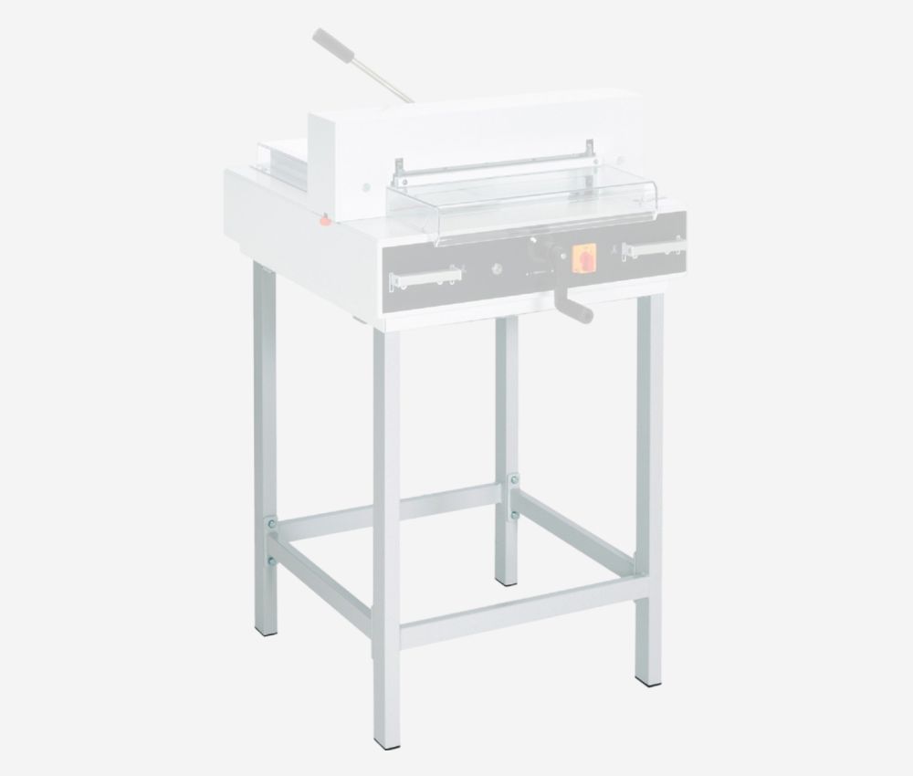 Pieds support du massicot électrique A3 4315 sur stand IDEAL