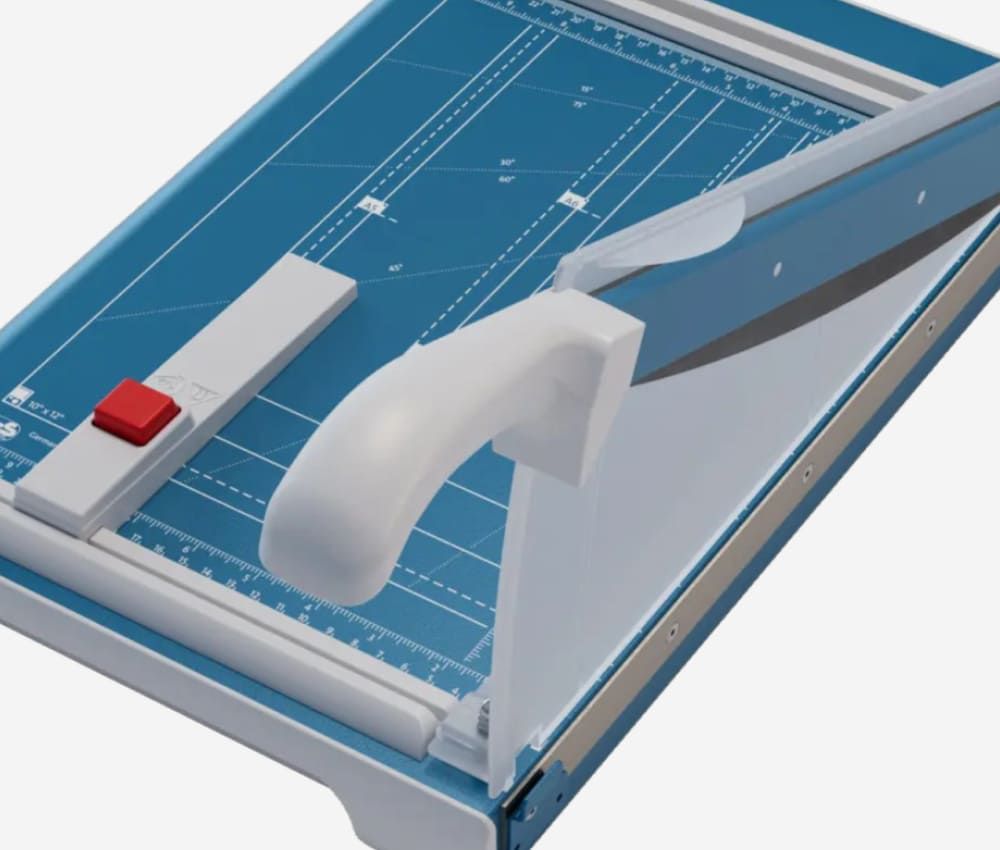 Poignée ergonomique de la cisaille papier A4 560 DAHLE