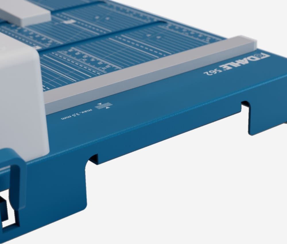 Poignée ergonomique de la cisaille papier A4 562 DAHLE
