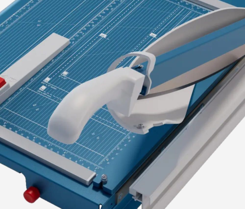 Poignée ergonomique de la cisaille papier A4 565 DAHLE