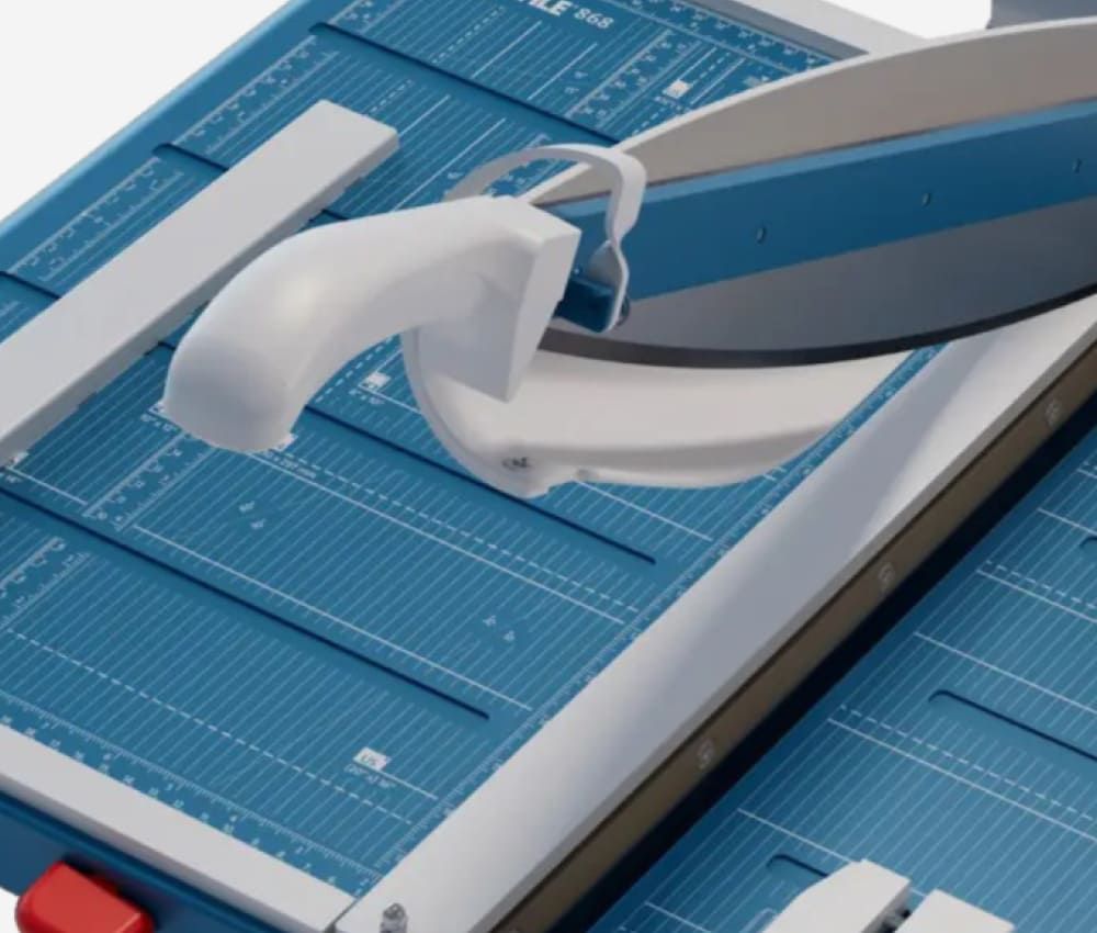 Poignée ergonomique de la cisaille papier A3 868 DAHLE