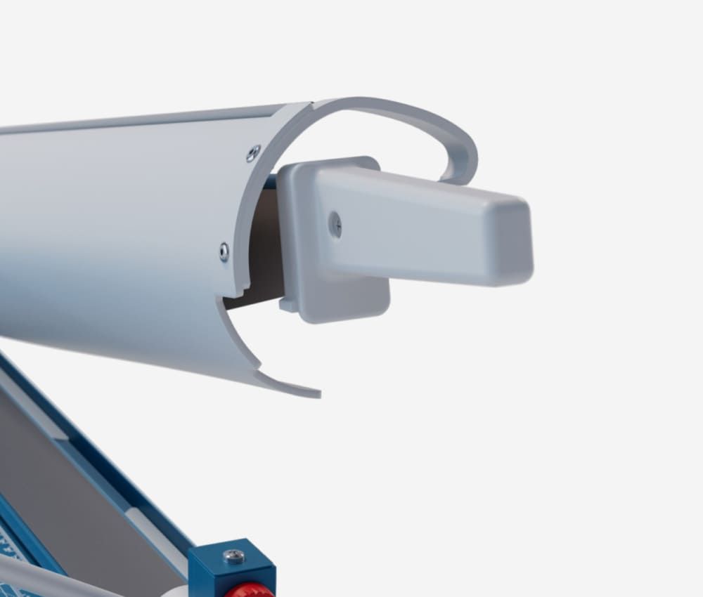 Poignée ergonomique de la cisaille papier A2 569 DAHLE