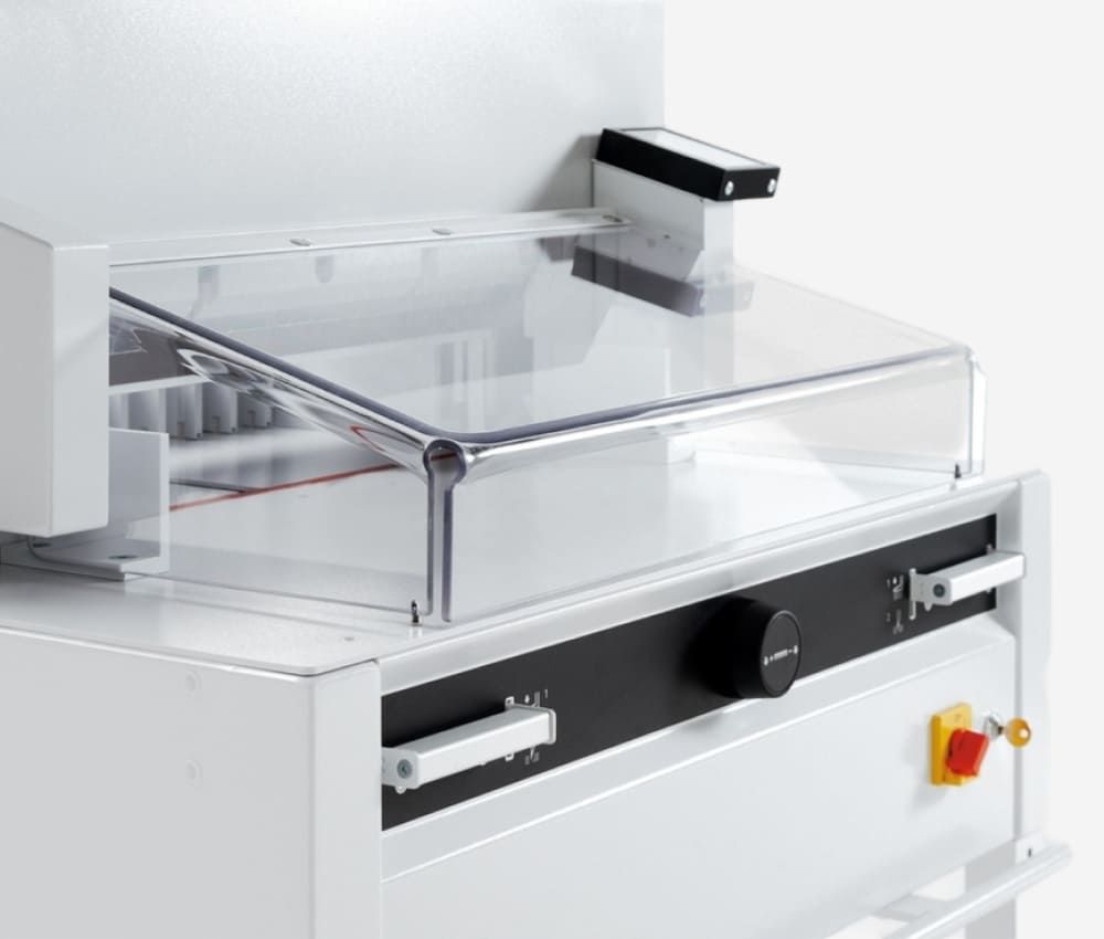 Carter de protection transparent du massicot électrique programmable A3+ 4855 IDEAL