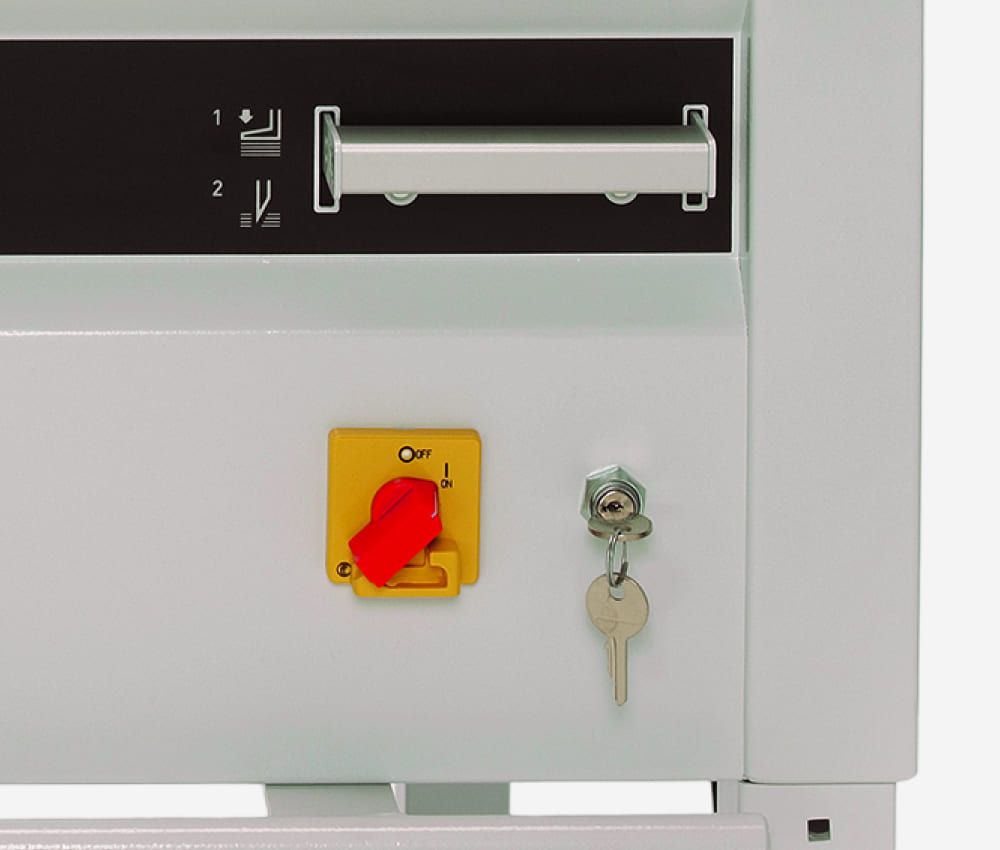 Interrupteur cadenassable et contacteur à clé massicot électrique programmable A3+ 4855 IDEAL