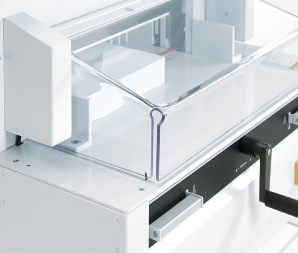 Carter de protection transparent du massicot électrique A3+ 4850 IDEAL